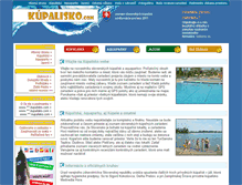 Tablet Screenshot of kupalisko.com